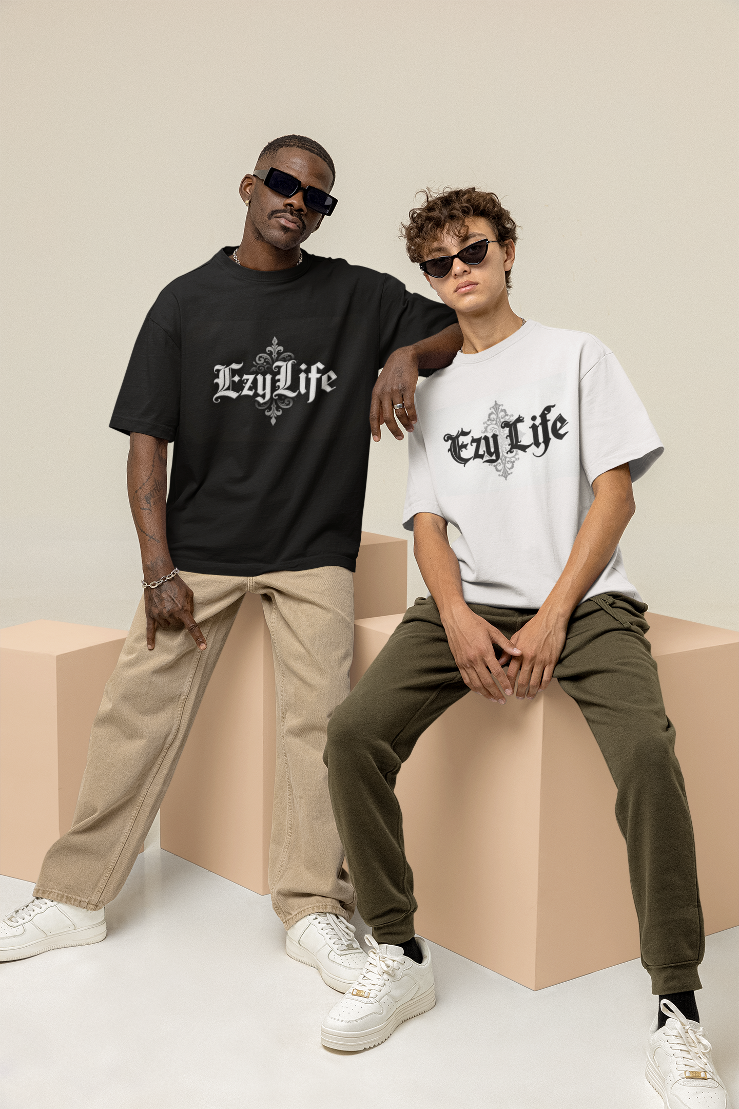 T-shirt EzyLife – Streetwear & Confort – Image 2